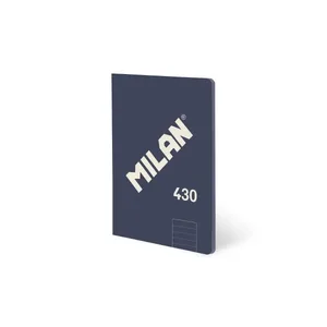 Cahier A5 collé, papier ligné, 48 feuilles de 95 g/m², collection 430 since 1918, bleu