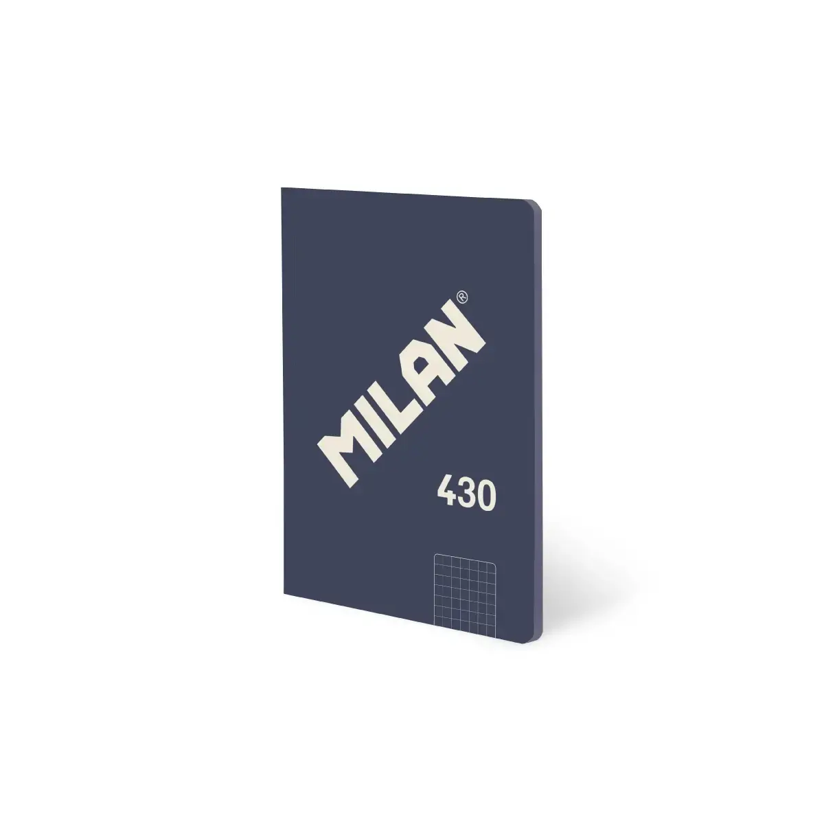 Cahier A5 collé, papier quadrillé, 48 feuilles de 95 g/m², collection 430 since 1918, bleu