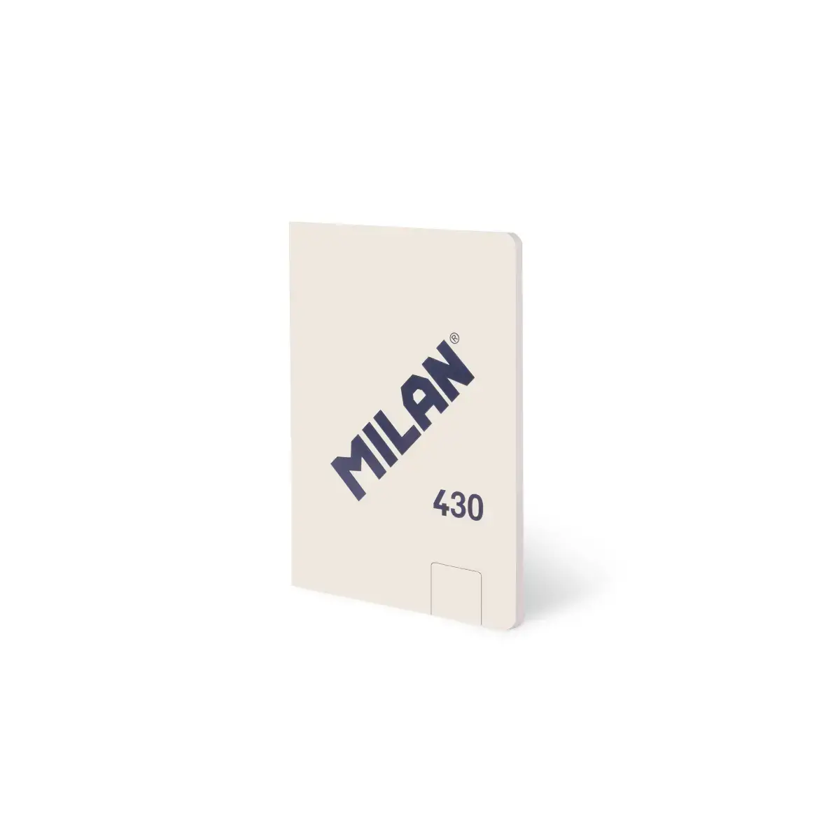 Cahier A6 collé, 48 feuilles blanches de 95 g/m², collection 430 since 1918, beige