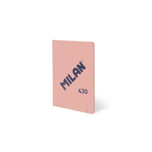 Cahier A6 collé, 48 feuilles blanches de 95 g/m², collection 430 since 1918, rose