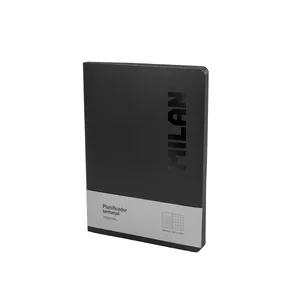Agenda hebdomadaire et mensuel, Shadow, noir