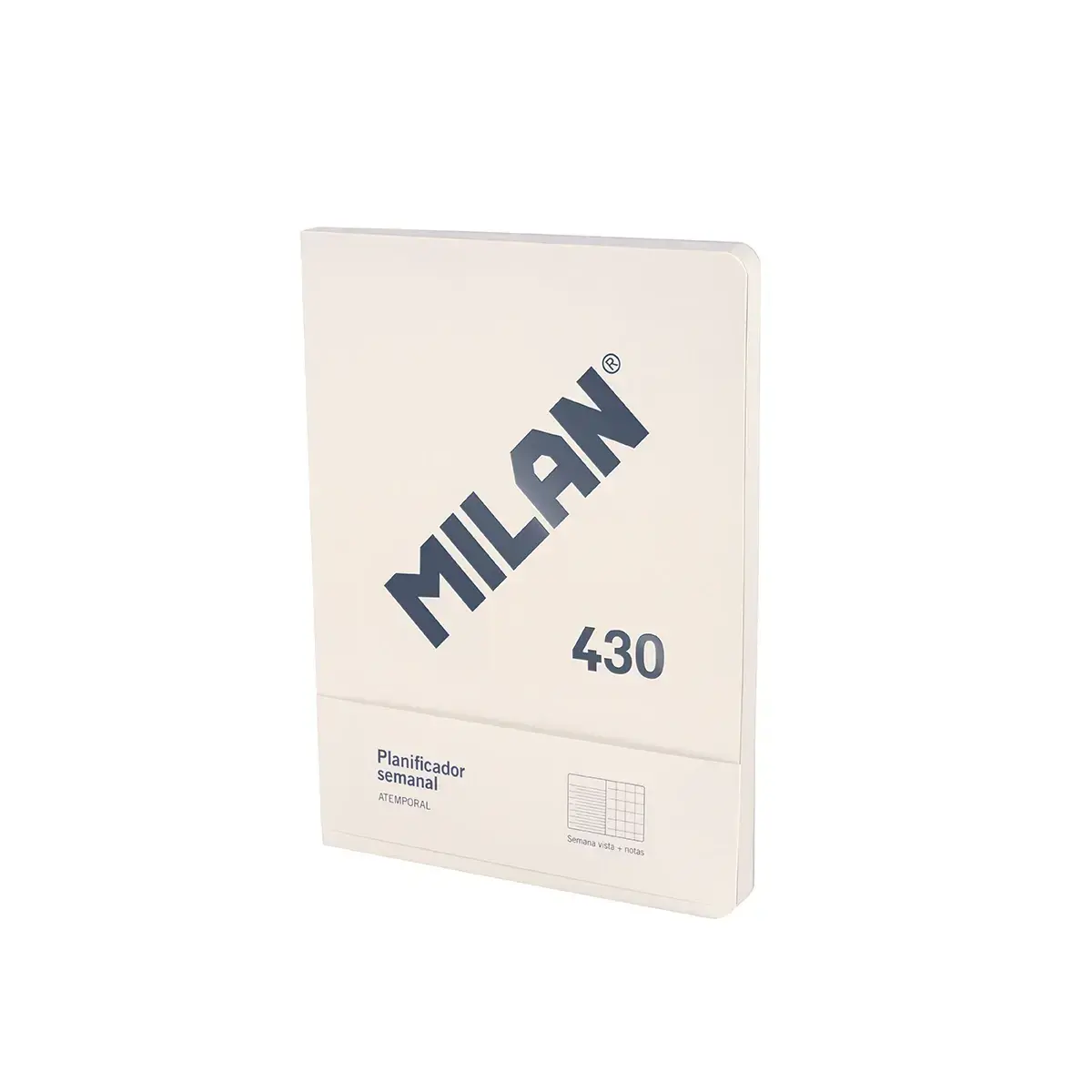 Agenda hebdomadaire et mensuel, 430 since 1918, beige