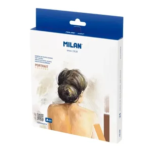 Coffret 24 bâtons de pastel souple portrait MILAN Art