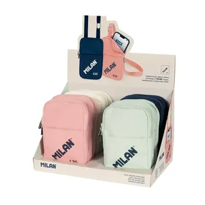Boîte présentoir 12 Petit sac bandoulière MILAN 430 since 1918, couleurs assorties