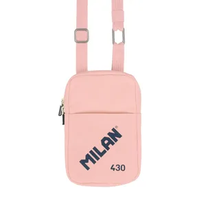 Petit sac bandoulière MILAN 430 since 1918, rose