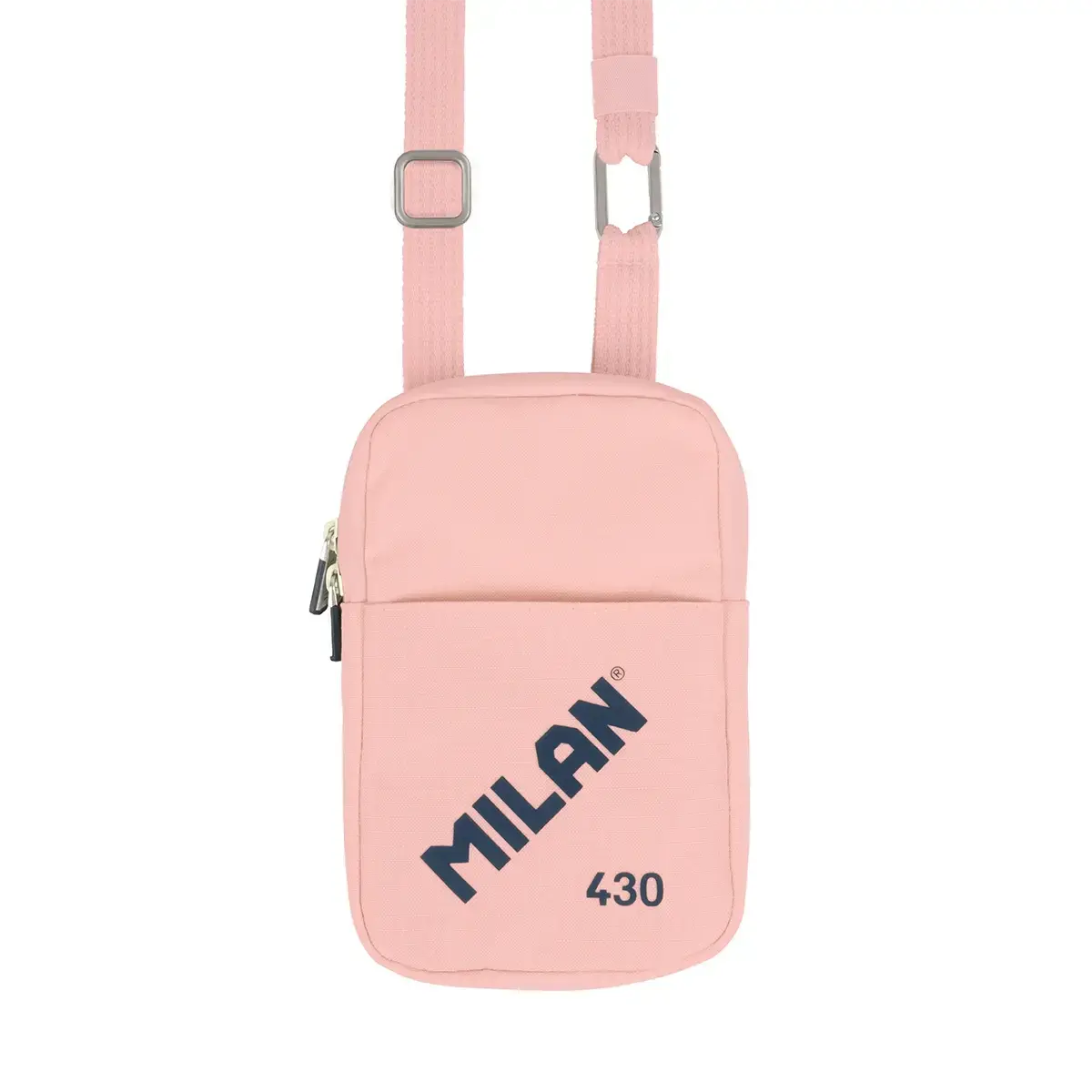 Petit sac bandoulière MILAN 430 since 1918, rose