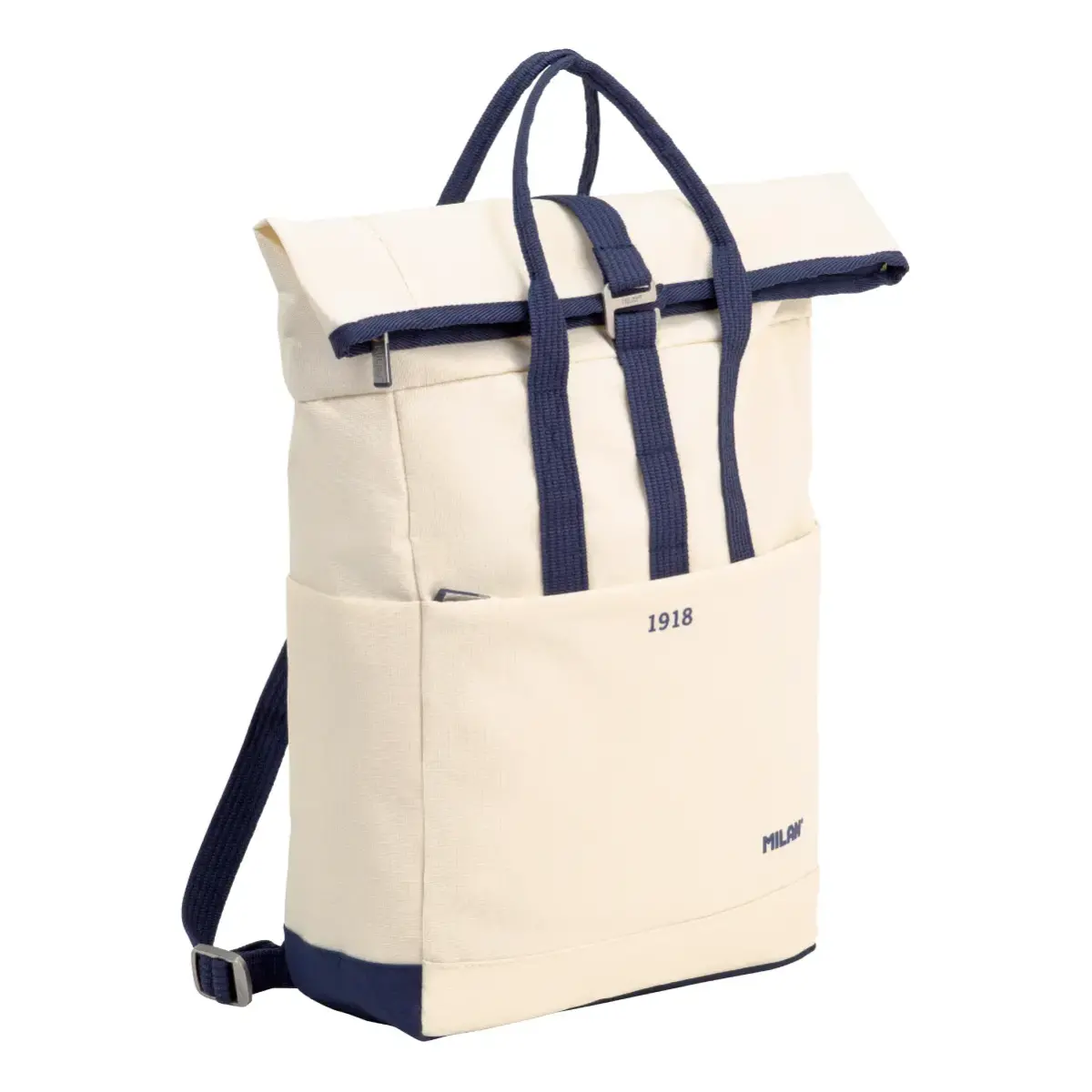 Sac à dos urbain avec fermeture supérieure enroulable (10 L) 430 since 1918 collection, beige