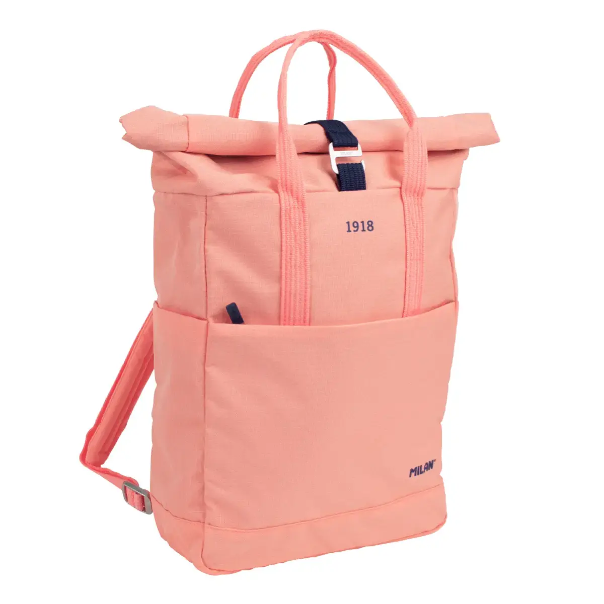 Sac à dos urbain avec fermeture supérieure enroulable (10 L) 430 since 1918 collection, rose