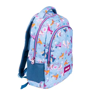 Sac à dos scolaire 2 fermetures éclair (21 L) série spéciale Roller 2