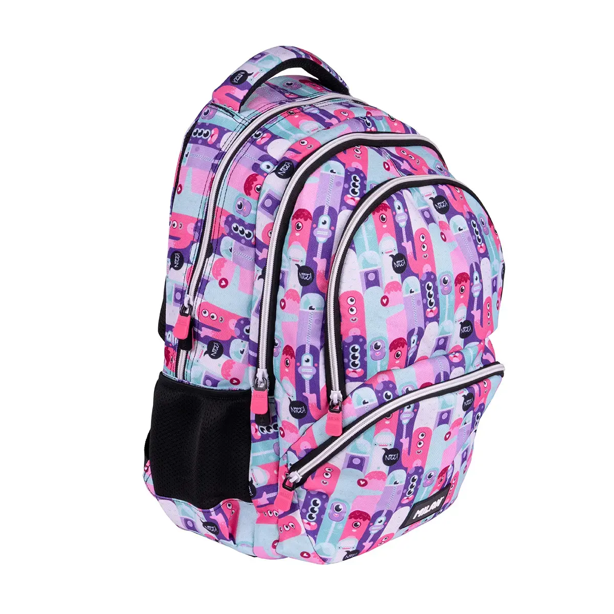 Sac à dos scolaire 4 fermetures éclair (25 L) série spéciale Aliens 2