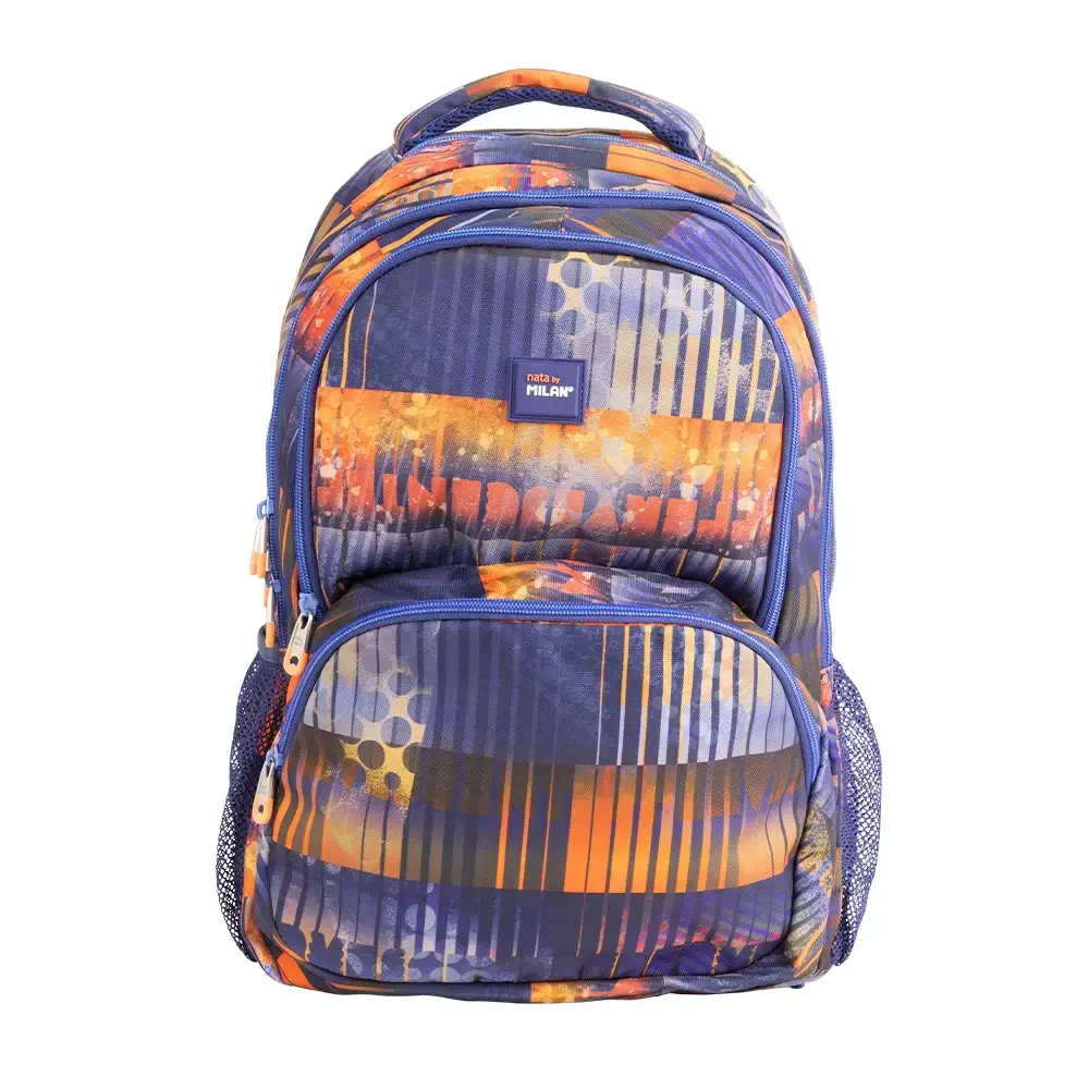 Sac à dos scolaire 4 fermetures éclair (25 L) série spéciale Fizz