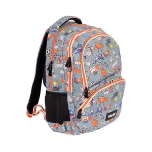 Sac à dos scolaire 4 fermetures éclair (25 L) série spéciale Sports