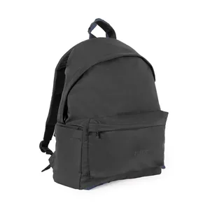 Sac à dos urbain classique 2 fermetures éclair (22 L) série Shadow, noir