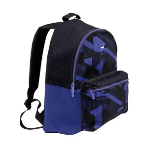 Sac à dos scolaire classique Knit bleu (21 L)
