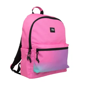 Sac à dos scolaire classique (22L) Sunset, rose