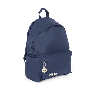 Sac à dos urbain classique 2 fermetures éclair (22 L) 430 since 1918 collection, bleu marine