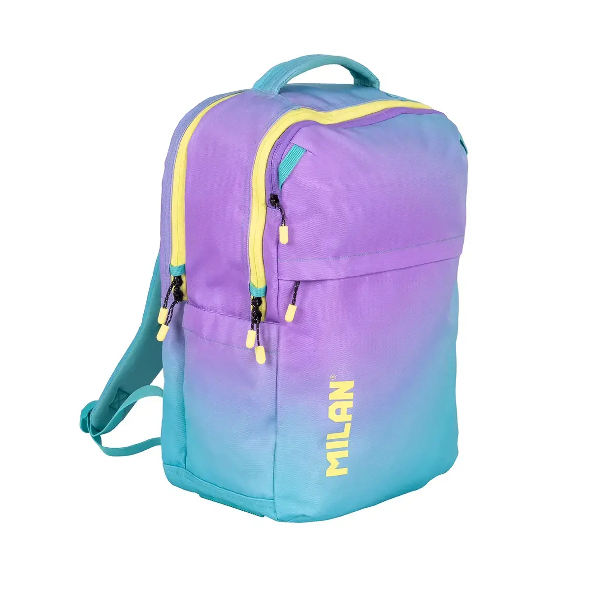 Sac à dos 5 compartiments (25L) collection Sunset, turquoise