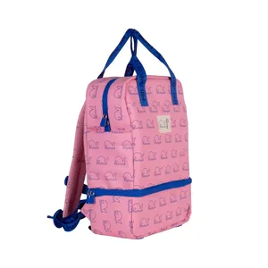 Sac à dos pour enfants (9,5L) avec compartiment isotherme (2 L),collection 460 since 1918, rose