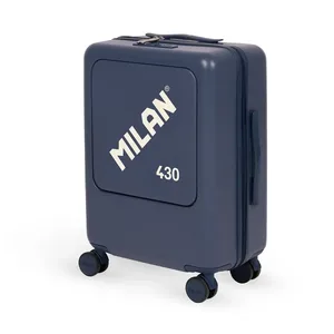 Valise cabine rigide 55 cm, MILAN 430 since 1918, bleu
