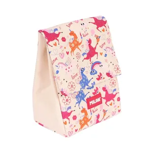 Sac alimentaire isotherme (3,5 L) avec 2 boîtes alimentaires, série spéciale Flowicorn