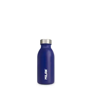 Bouteille isotherme en acier inoxydable 0,35 L série Acid, bleu