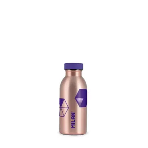 Bouteille isotherme en acier inoxydable 0,35 L série Copper, lilas