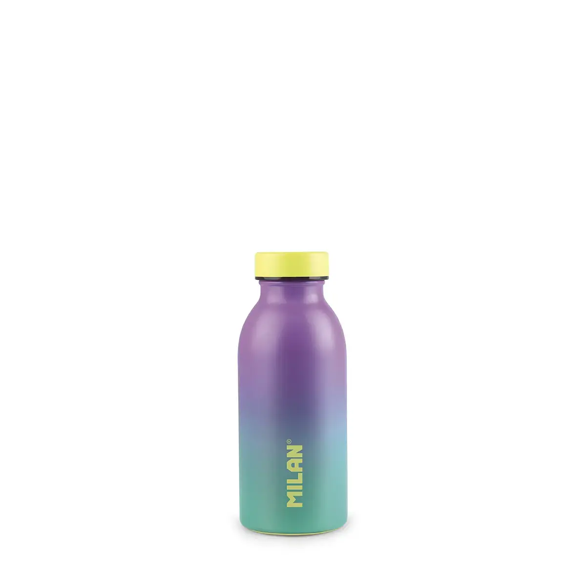 Bouteille isotherme en acier inoxydable 0,35 L série Sunset, turquoise