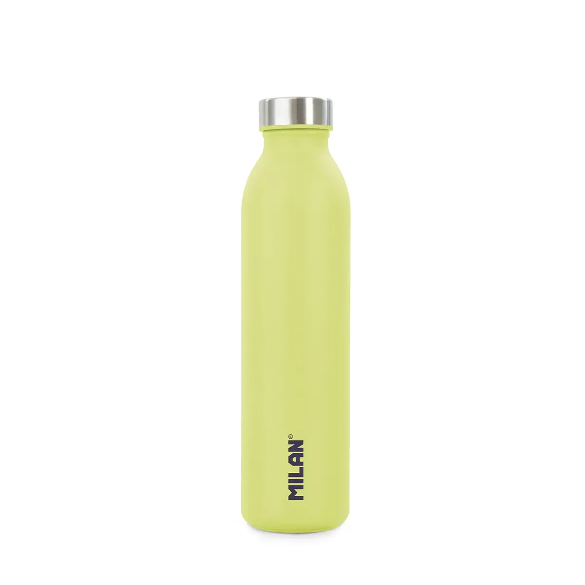 Bouteille isotherme en acier inoxydable 0,59 L série Acid, jaune