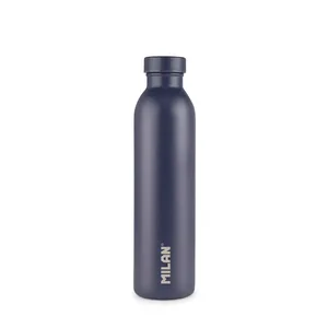 Bouteille isotherme en acier inoxydable 0,59 L, 430 since 1918 collection, bleu marine