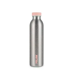 Bouteille isotherme en acier inoxydable 0,59 L série Silver, rose