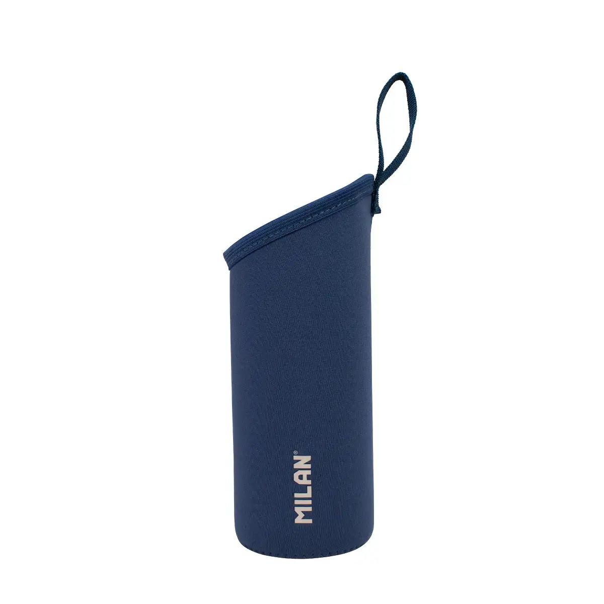 Housse de protection en néoprène pour grandes bouteilles isothermes de0,59 L, collection 430 since 1918, bleu marine