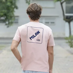 Tee-shirt manches courtes unisexe Regular Fit, collection 430 since 1918, rose (taille S)