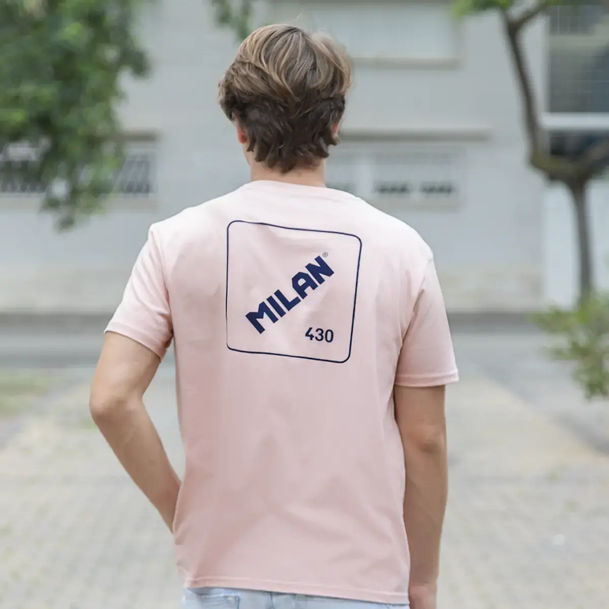 Tee-shirt manches courtes unisexe Regular Fit, collection 430 since 1918, rose (taille S)