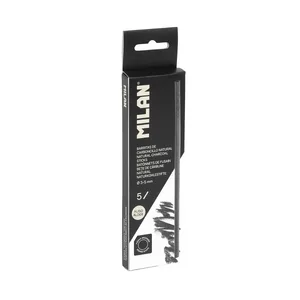 Boîte 5 bâtonnets de fusain d’aulne cylindrique Ø 3-5 mm