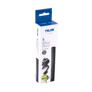 Boîte 5 bâtonnets de fusain d’aulne cylindrique Ø 12-14 mm