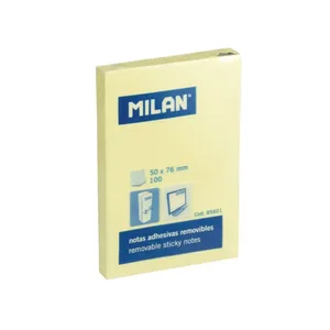Bloc 100 notes adhésives 50 x 76 mm
