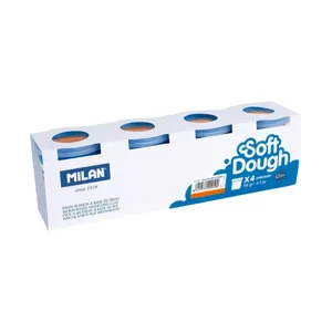 Boîte 4 pots 116 g pâte à modeler Soft Dough, orange