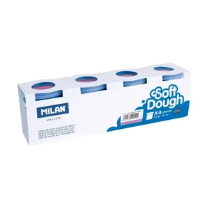 Boîte 4 pots 116 g pâte à modeler Soft Dough, lilas