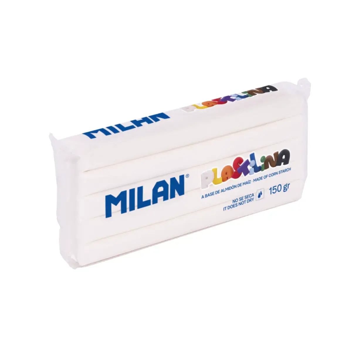 Barre de 150 g de pâte à modeler, couleur blanc