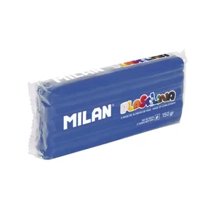Barre de 150 g de pâte à modeler, couleur bleu foncé