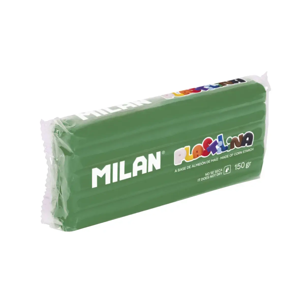 Barre de 150 g de pâte à modeler, couleur verte