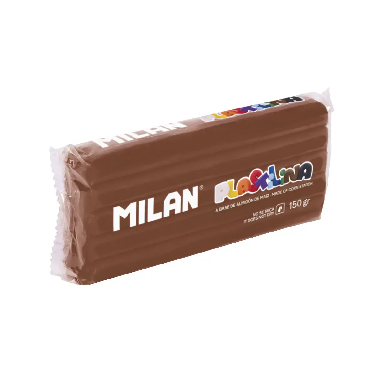 Barre de 150 g de pâte à modeler, couleur marron