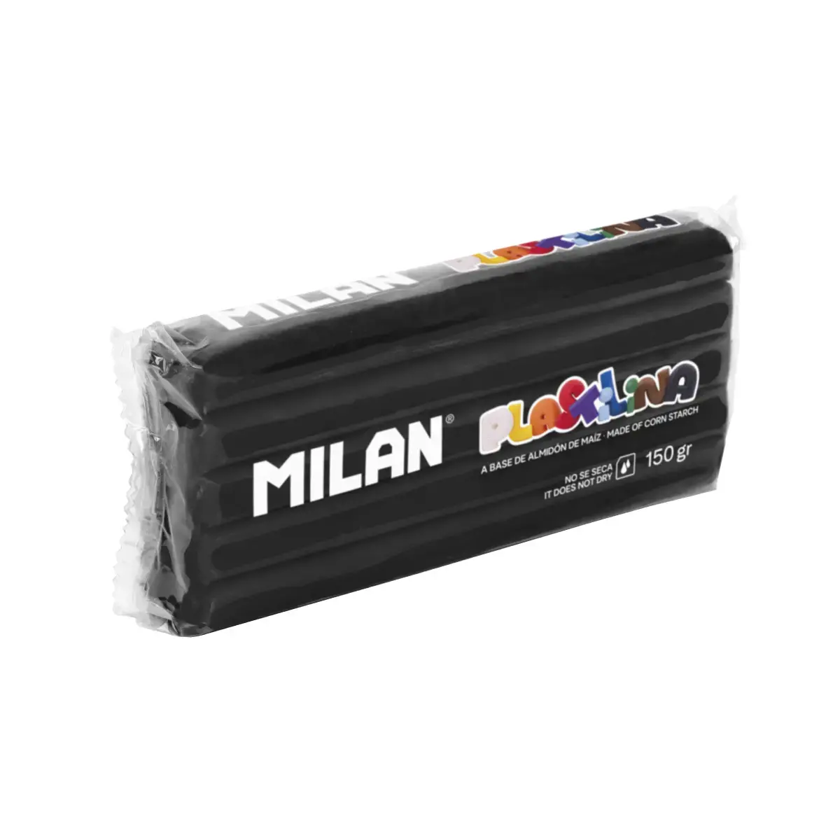 Barre de 150 g de pâte à modeler, couleur noire
