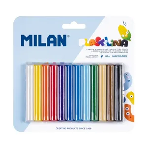 Blister 12 barres de pâte à modeler de couleurs (140 g)