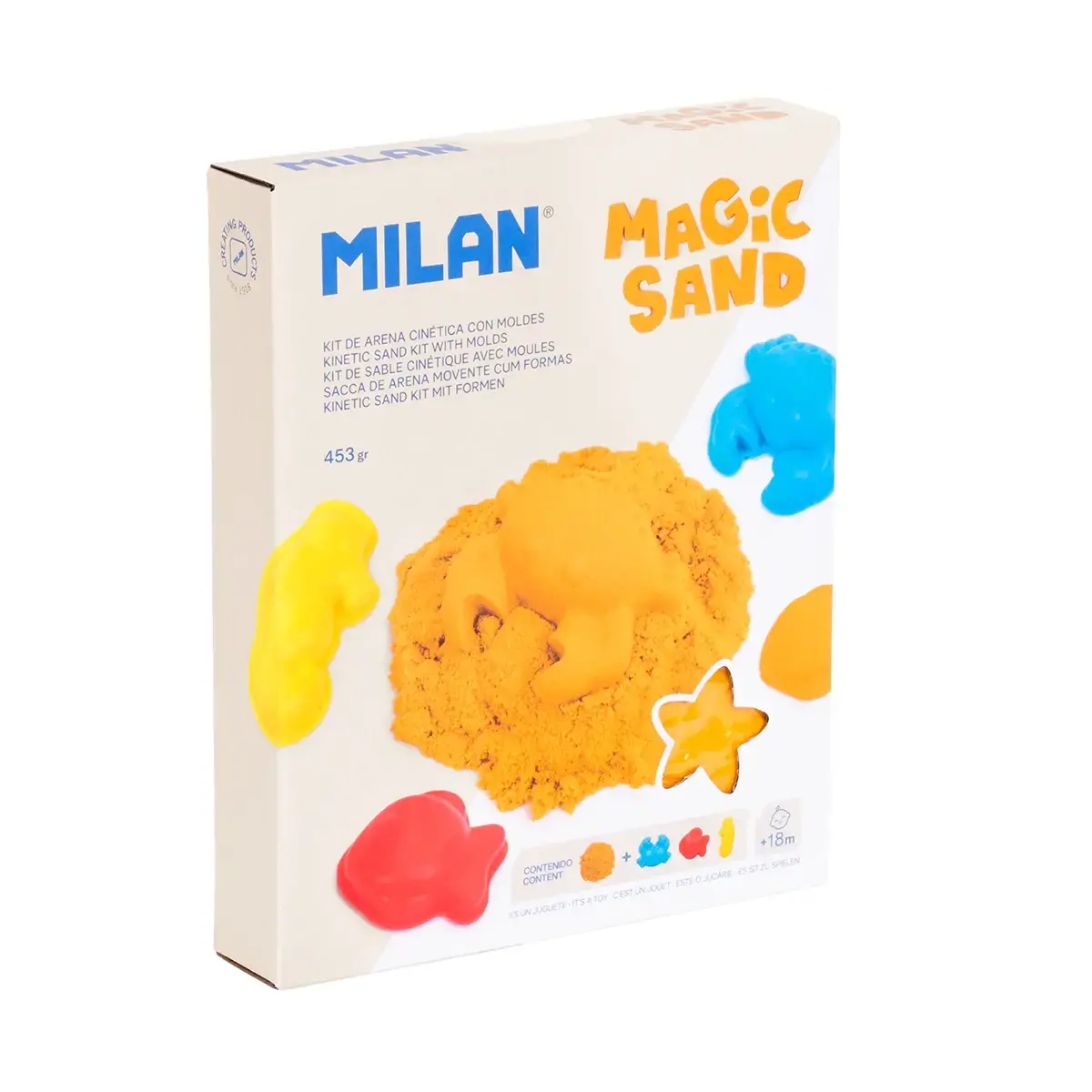 Kit sable magique « magic sand » avec moules