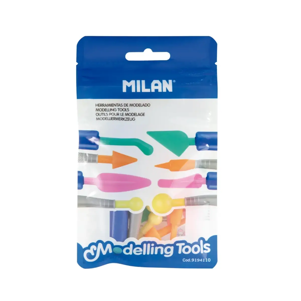Outils de modelage (2 manches + 8 pointes)