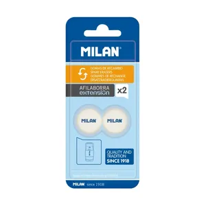 Blister 2 recharges pour gomme avec taille-crayons EXTENSION