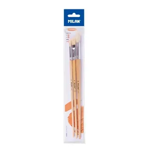Blister 3 pinceaux pour peinture à l‘huile série 512 (nº 6 et 10) et 522 (nº 8)