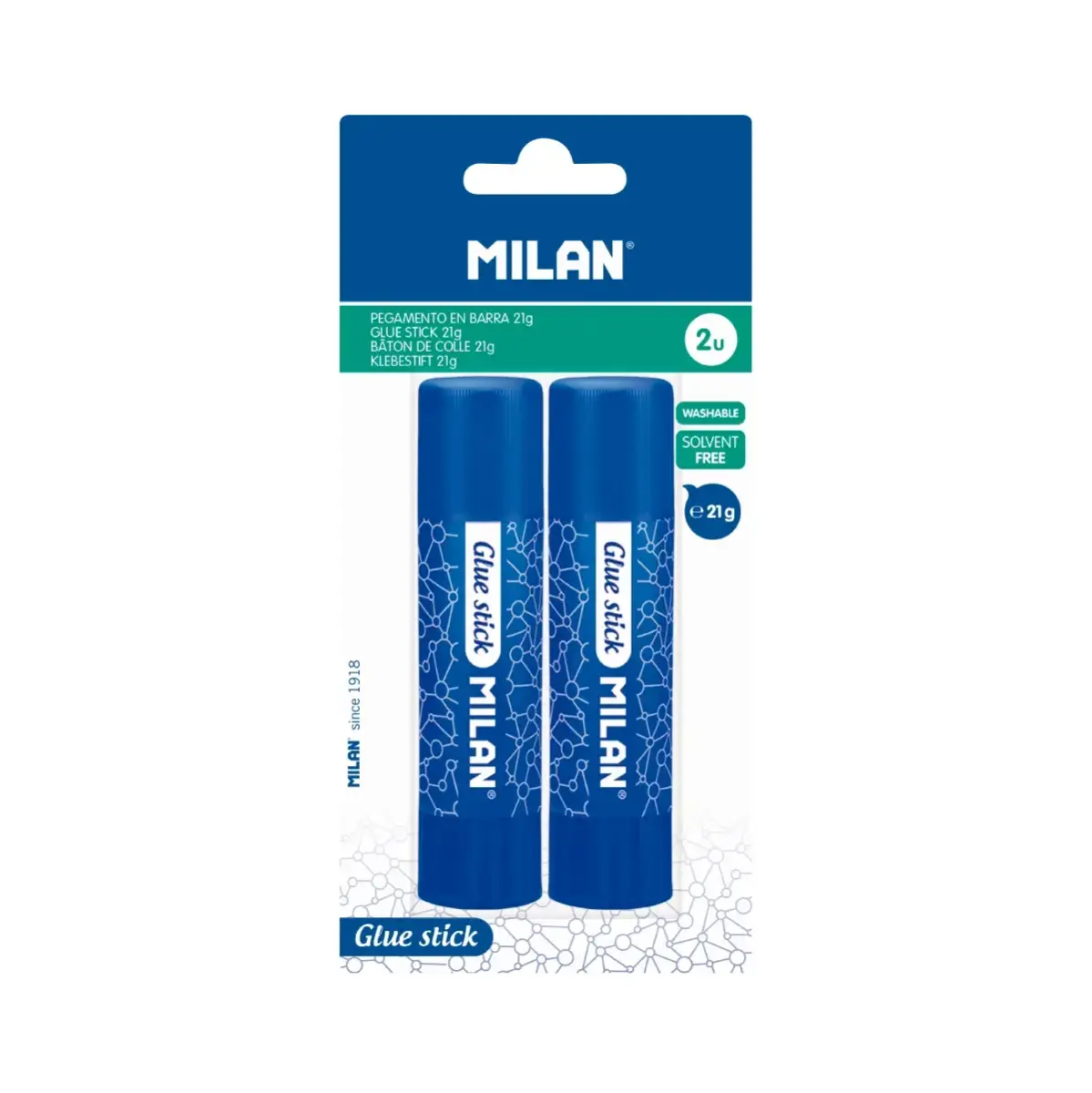 Blister 2 bâtons de colle 21 g