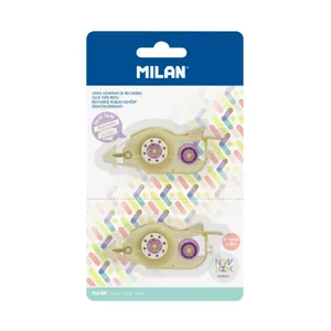 Blister 2 recharges pour roller de colle 8,4 mm x 8 mm série New Look